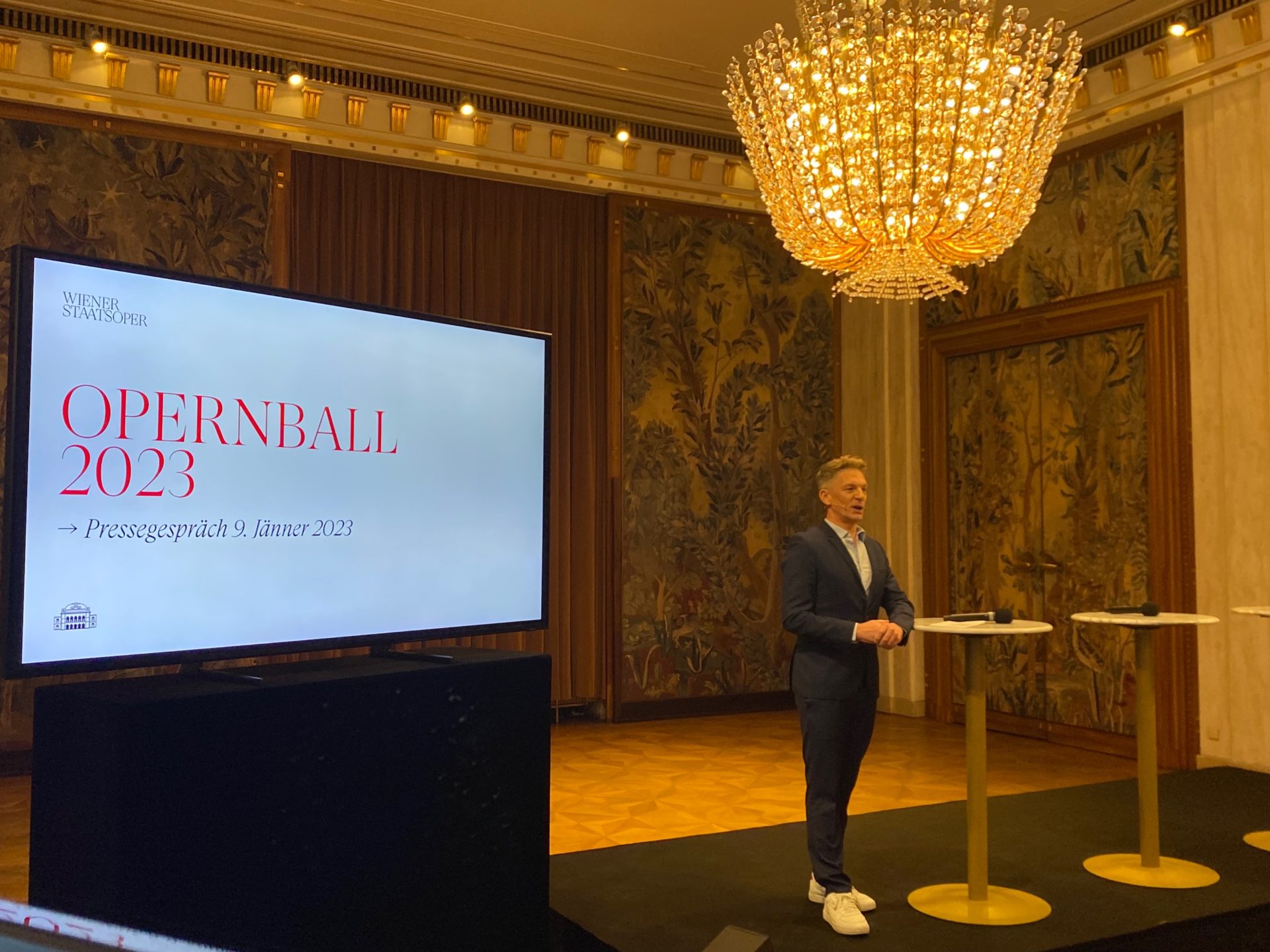 Opernball 2023 Pressekonferenz