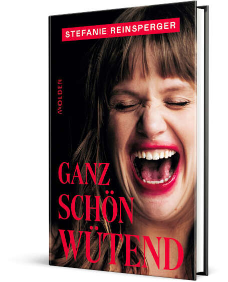 Buchcover „Ganz schön wütend" von Stefanie Reinsperger