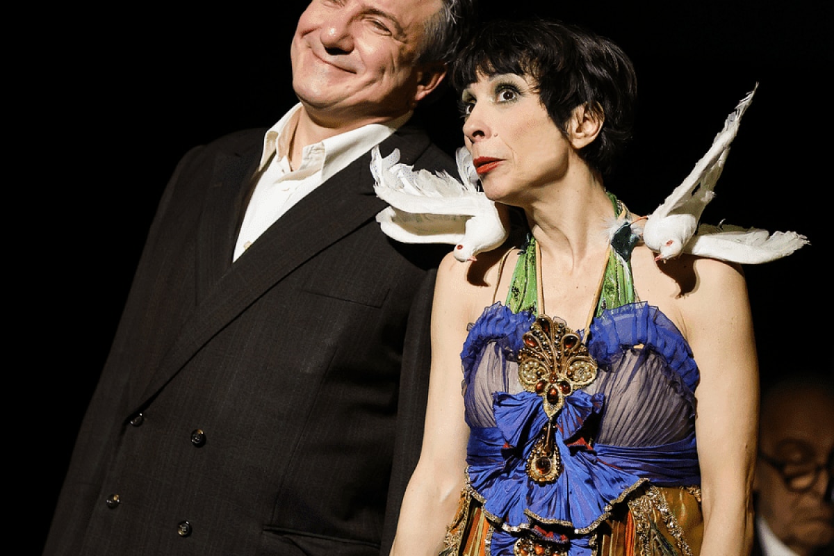 Robert Palfrader (Max Pallenberg), Ruth Brauer-Kvam (Fritzi Massary)