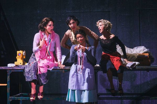 Sophia Gorgi (Rosalia), Danai Simantiri (Francisca), Roberta Monção (Teresita), Jaye Simmons (Maria)